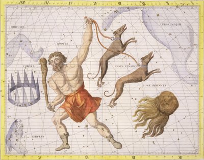 Constellation of Bootes, Plate 20 from 